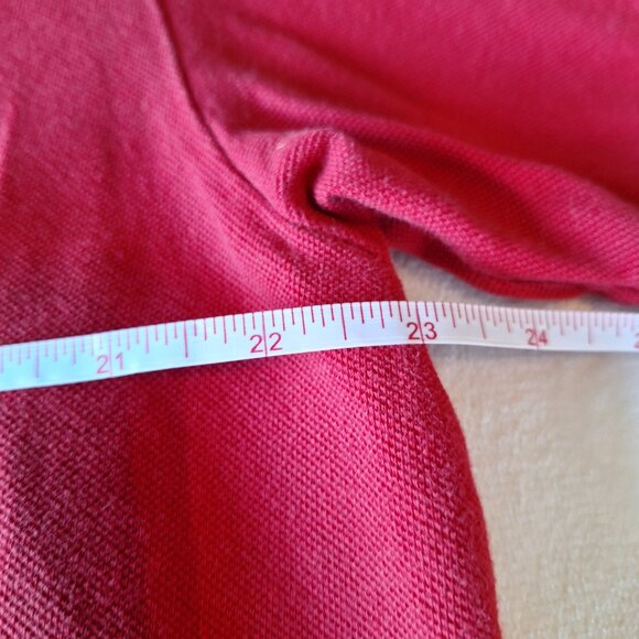 Ralph Lauren Polo Shirt XL Red Blue Pony Rugby Casual Outdoors Preppy Mens - Picture 5 of 9